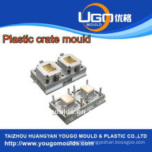 High quality plastic mould manufacture for plastic crate box mould in huangyan China